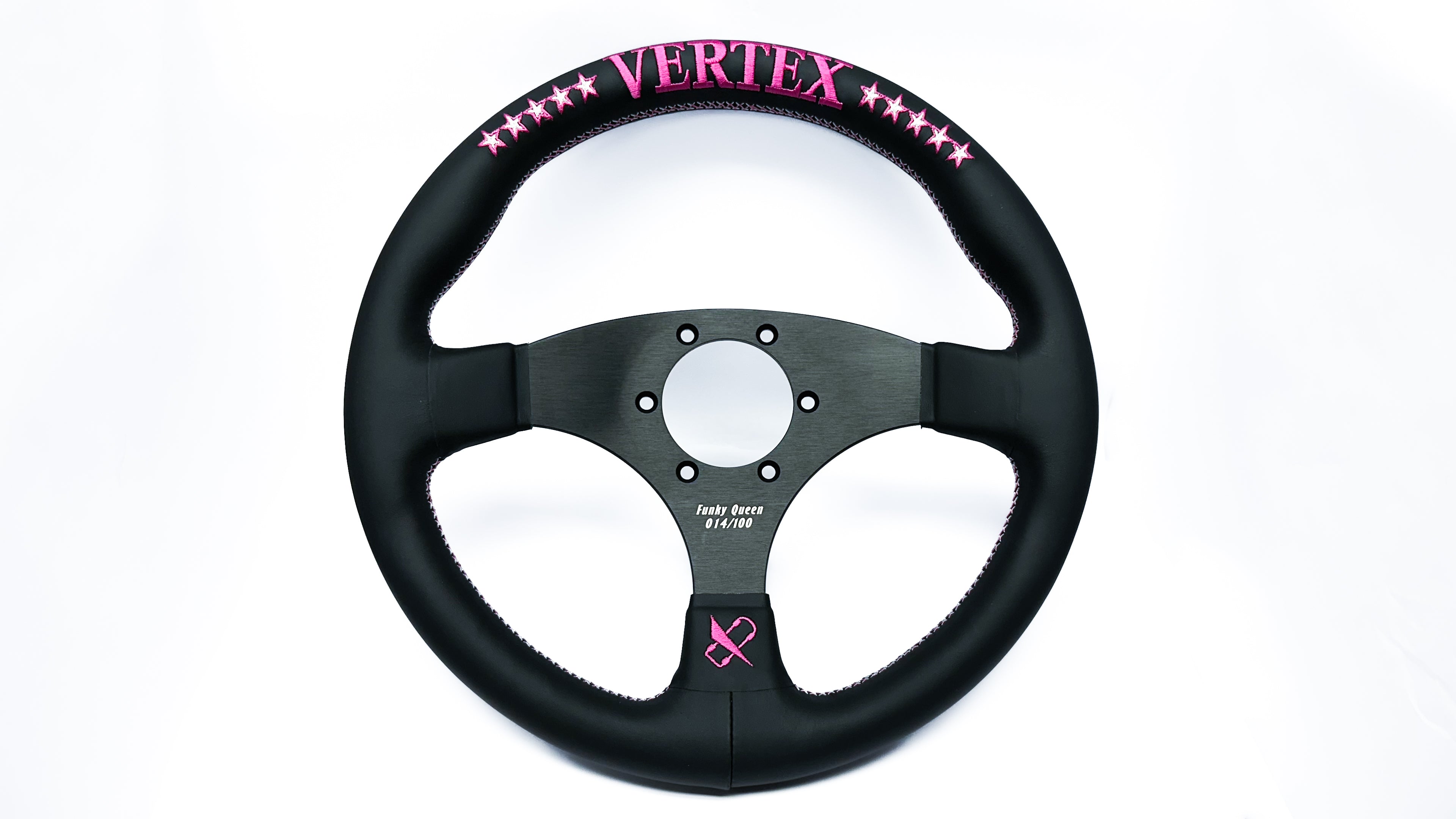 VERTEX ステアリング　Funky Queen Vertex Funky Queen Flat Steering – Pro Shop Noble