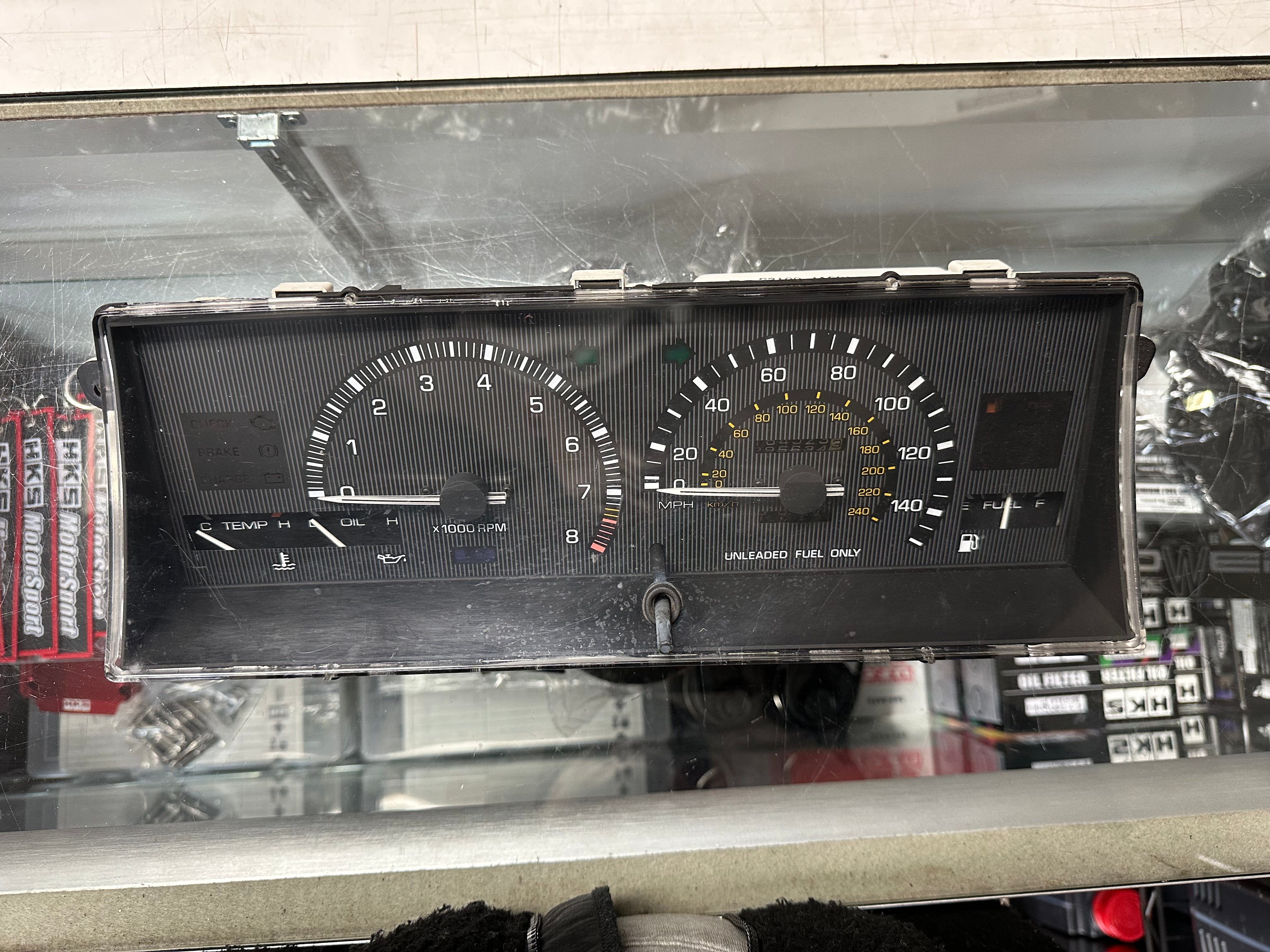 *USED* USDM AE86 4AG Gauge Cluster
