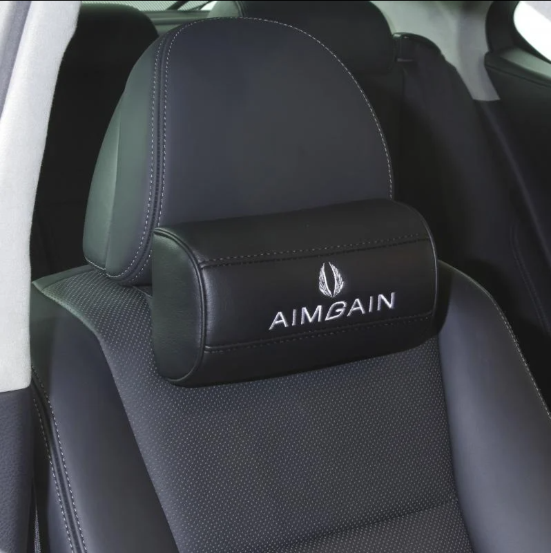 AIMGAIN Luxury Head Pad (Black) Set of 2