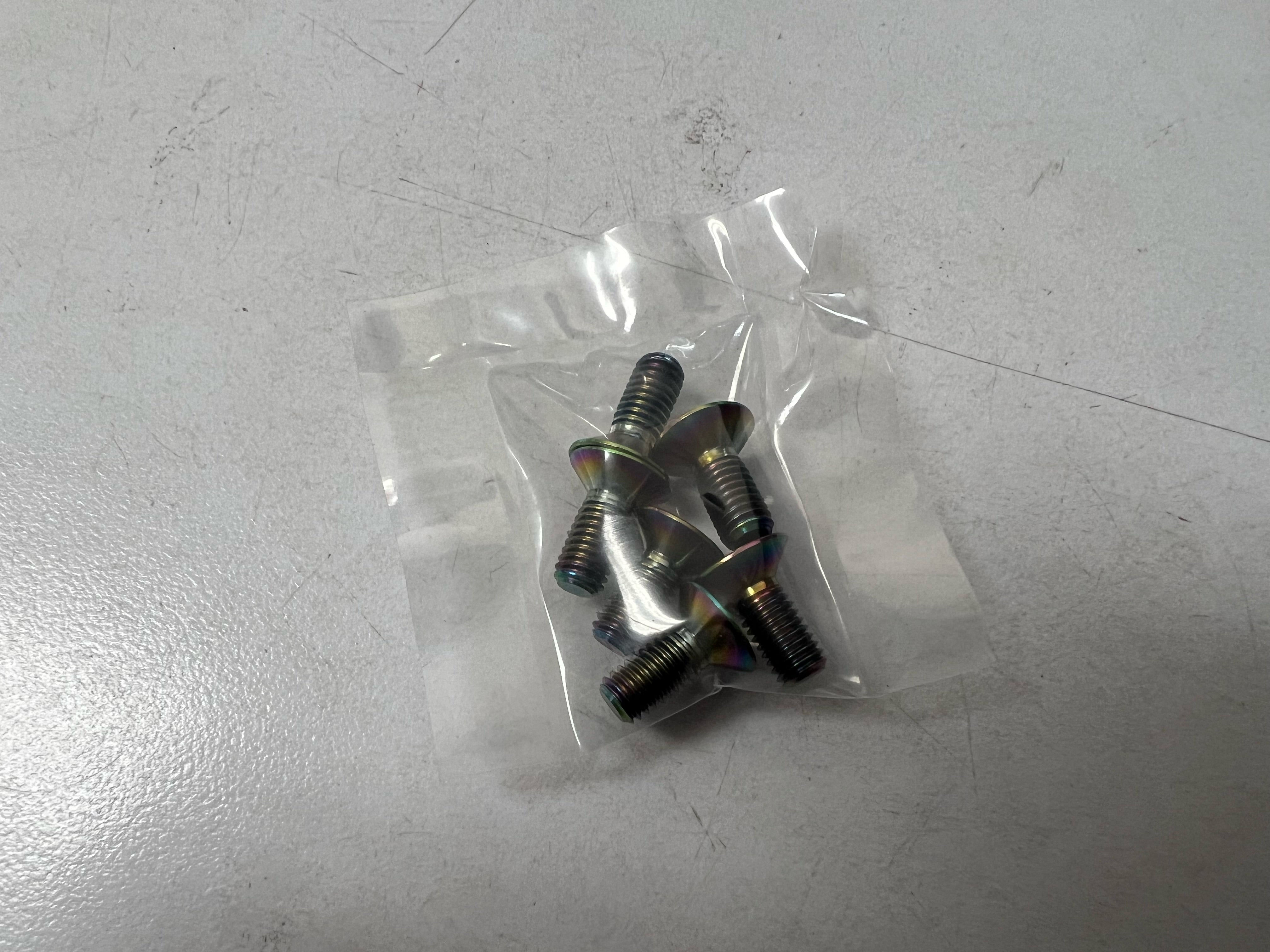 Titanium Steering Wheel Hardware