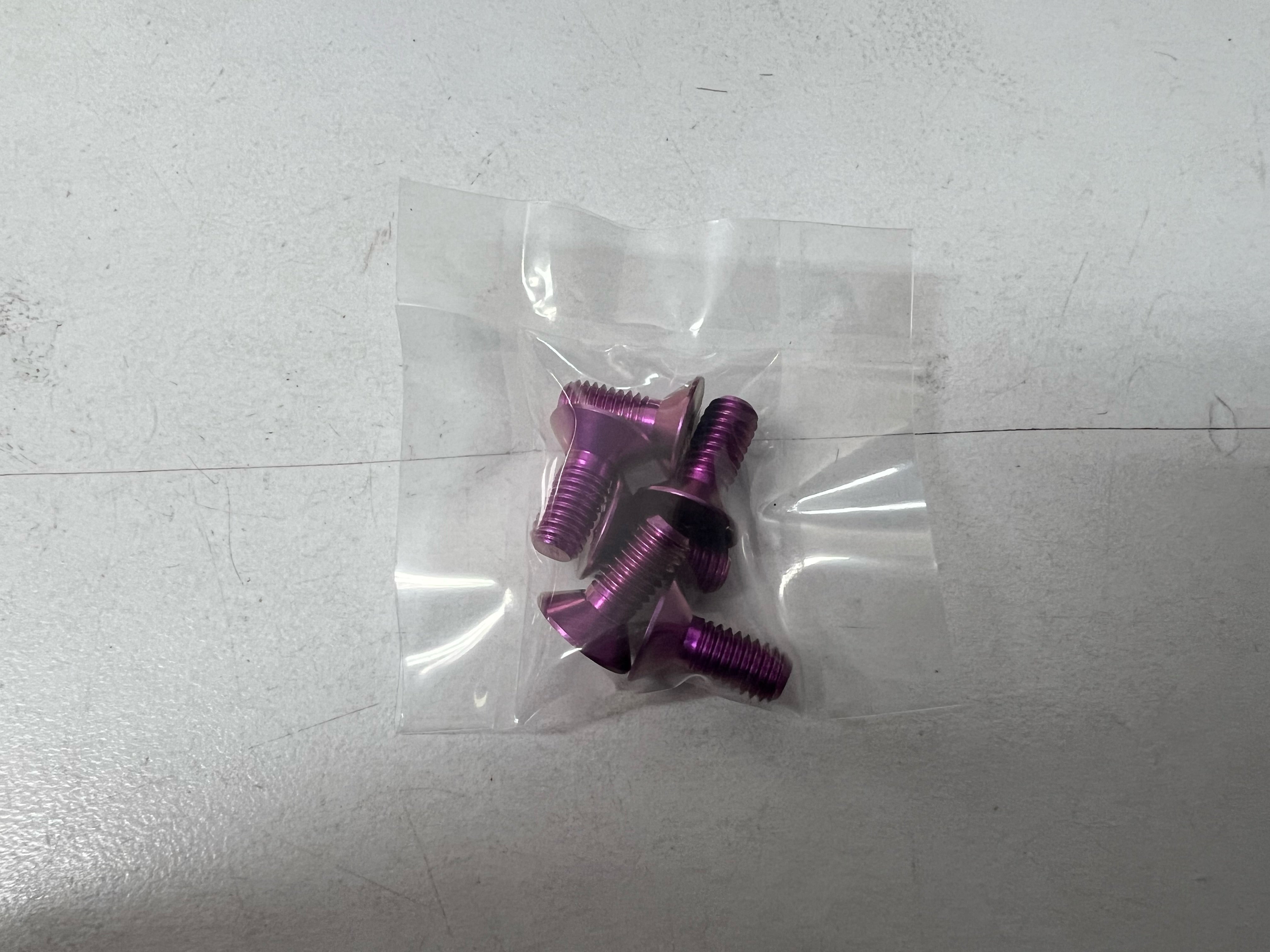 Titanium Steering Wheel Hardware