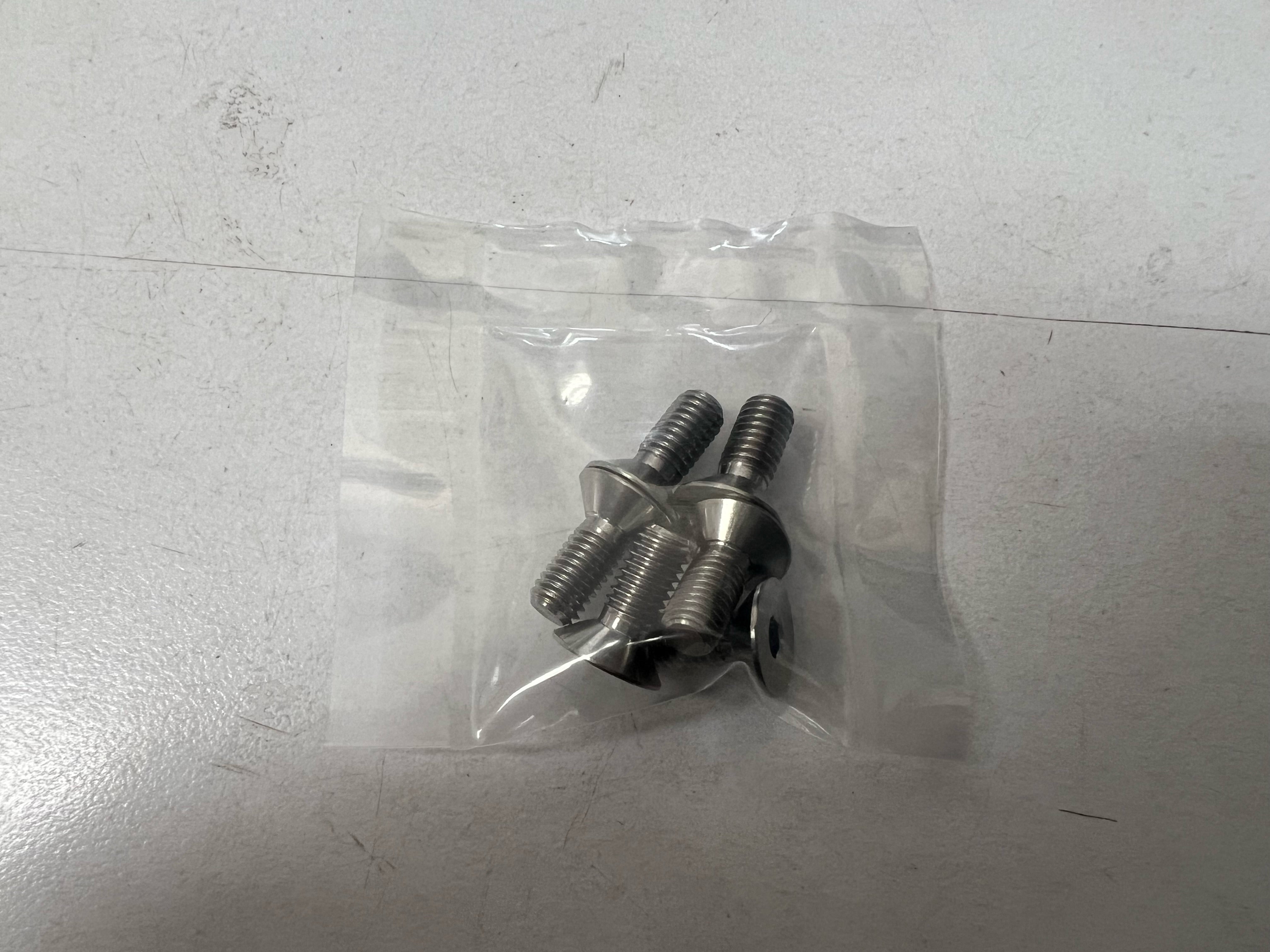 Titanium Steering Wheel Hardware