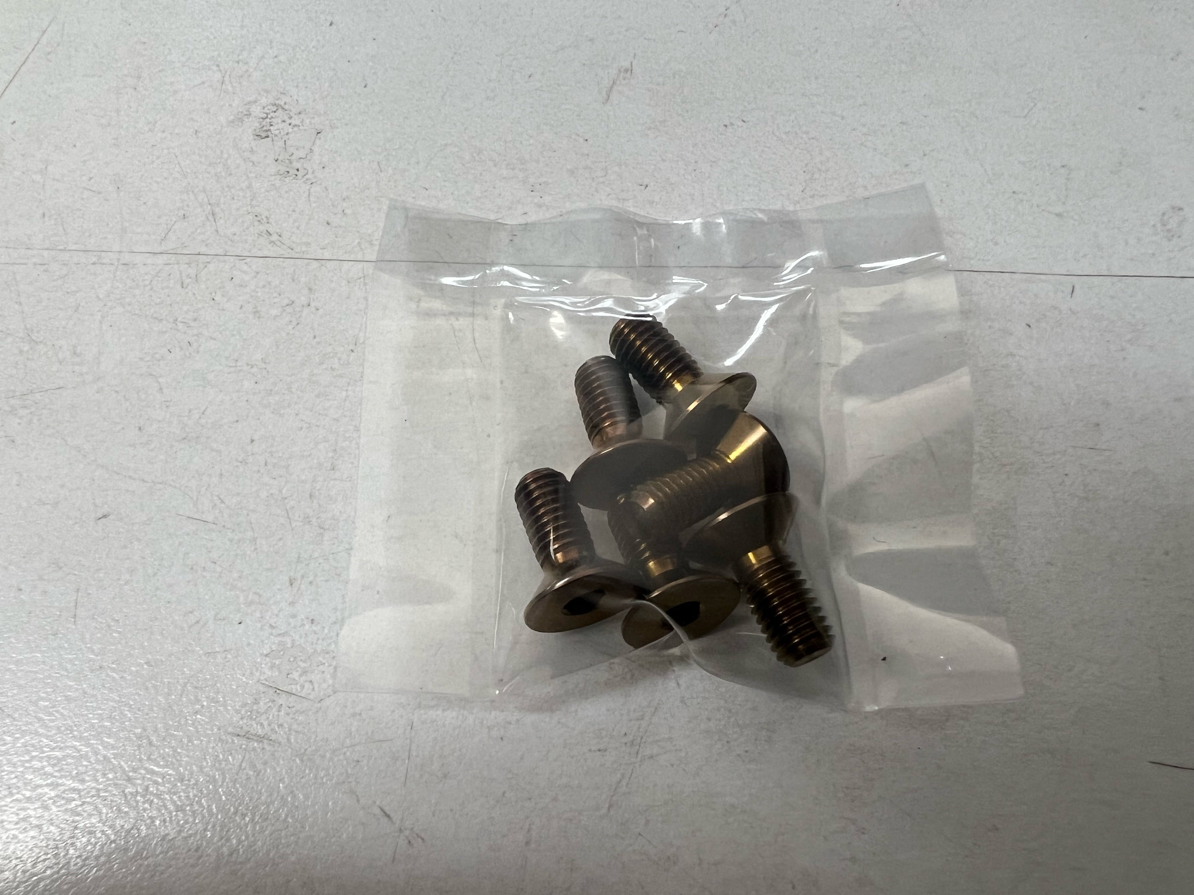 Titanium Steering Wheel Hardware