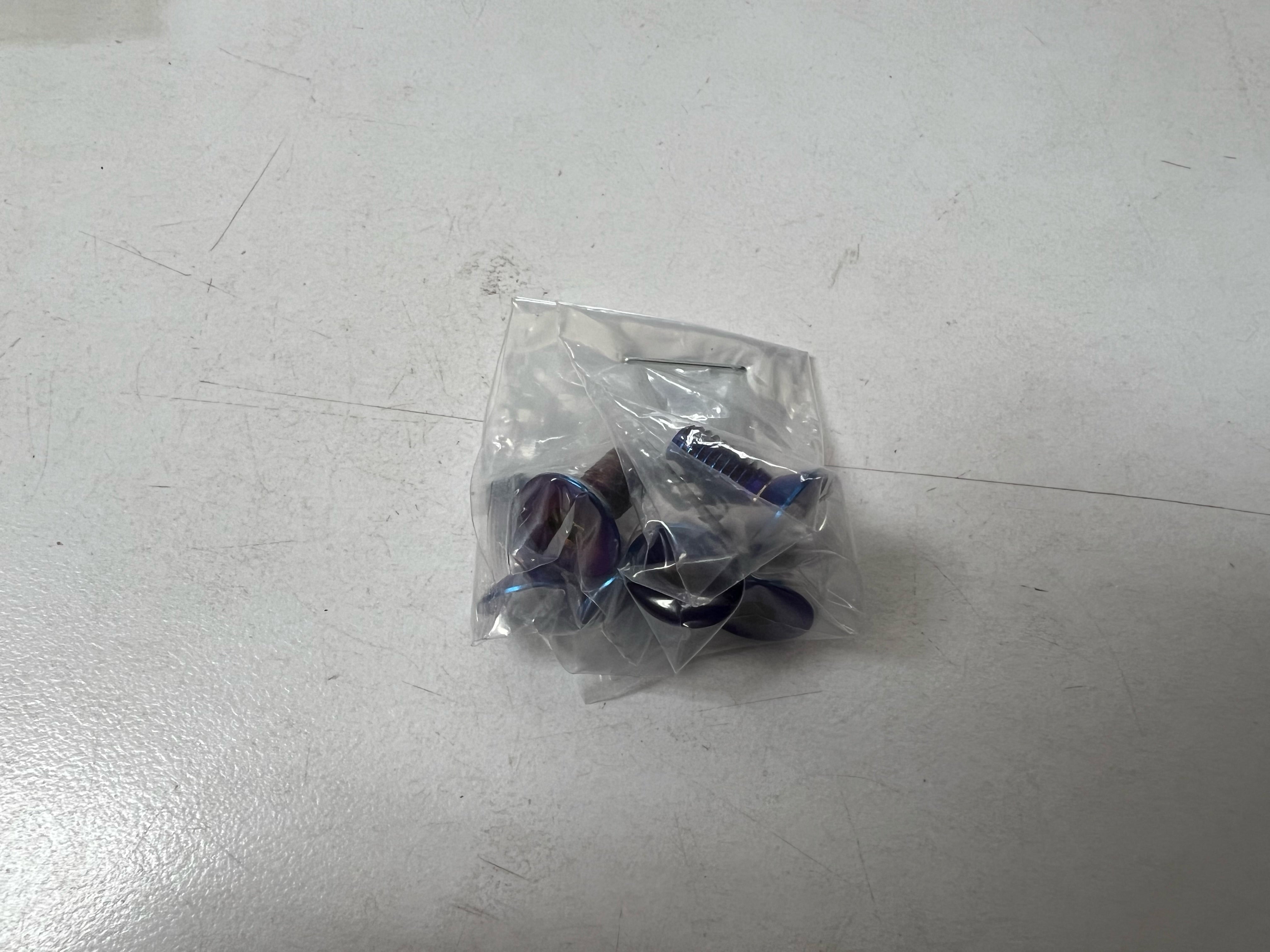 Titanium Steering Wheel Hardware