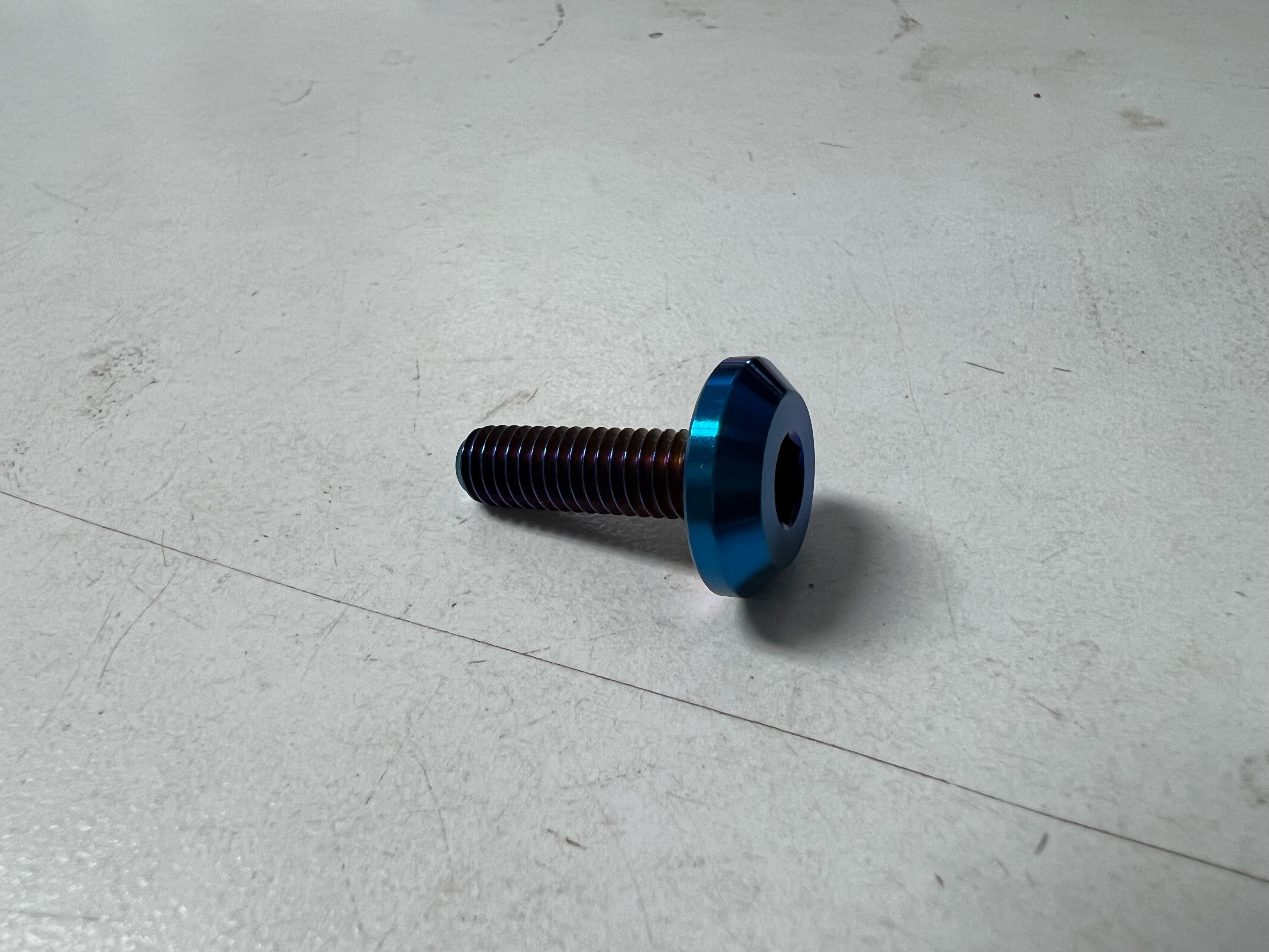 Titanium Fender/License Plate Bolts