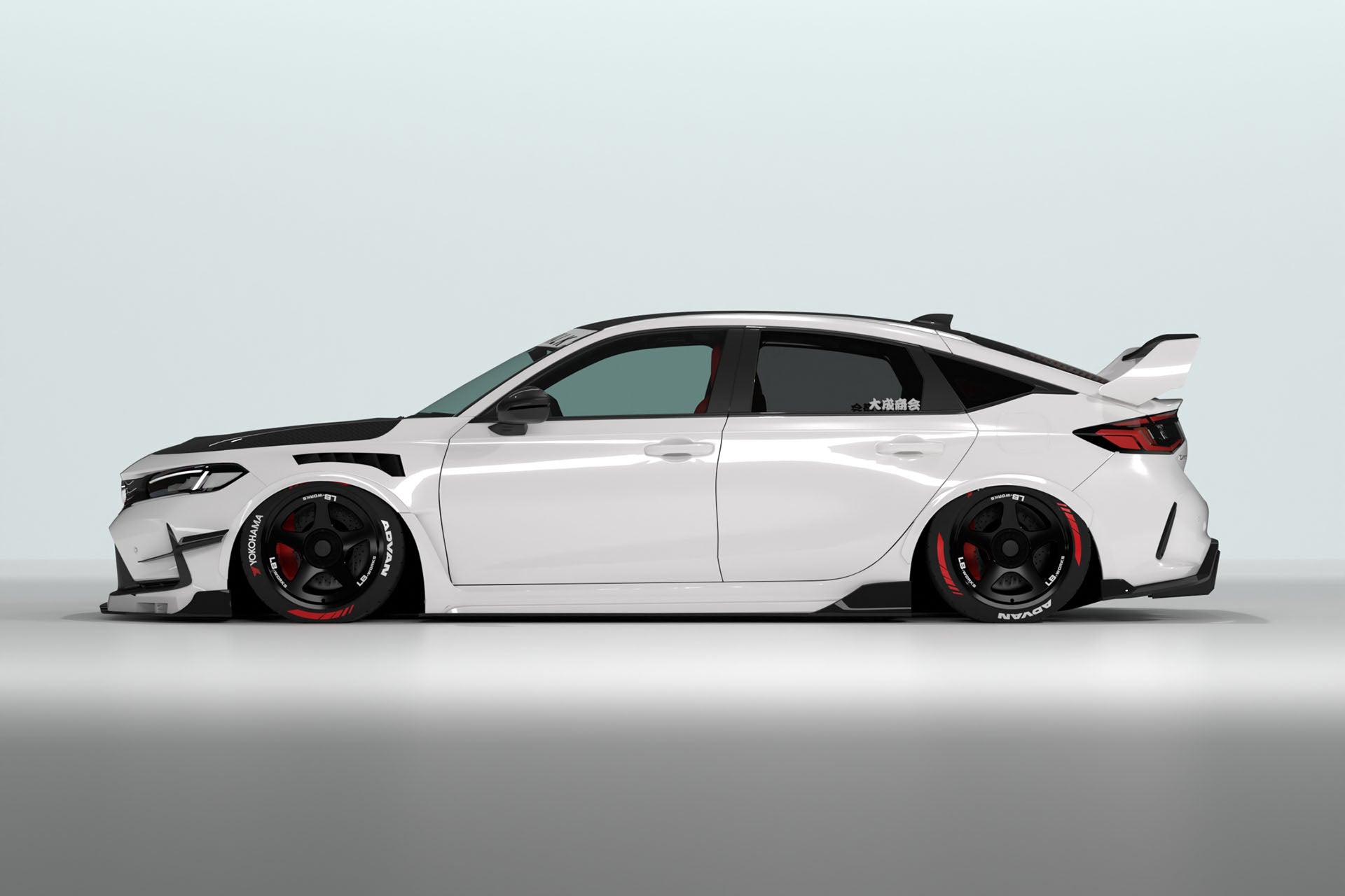 HONDA CIVIC Type R Light Complete Body Kit