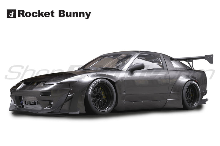 Full Rocket Bunny 180SX/240SX (S13 Hatch) F,S,R Aero Kit Ver