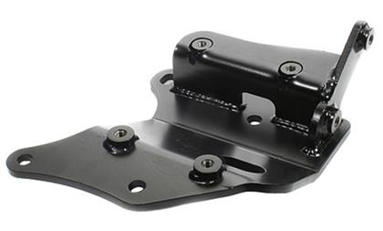 Innovative 88-91 Civic /CRX B-Series Black Steel Conversion AC Bracket (D-Series Sanden Compressor)