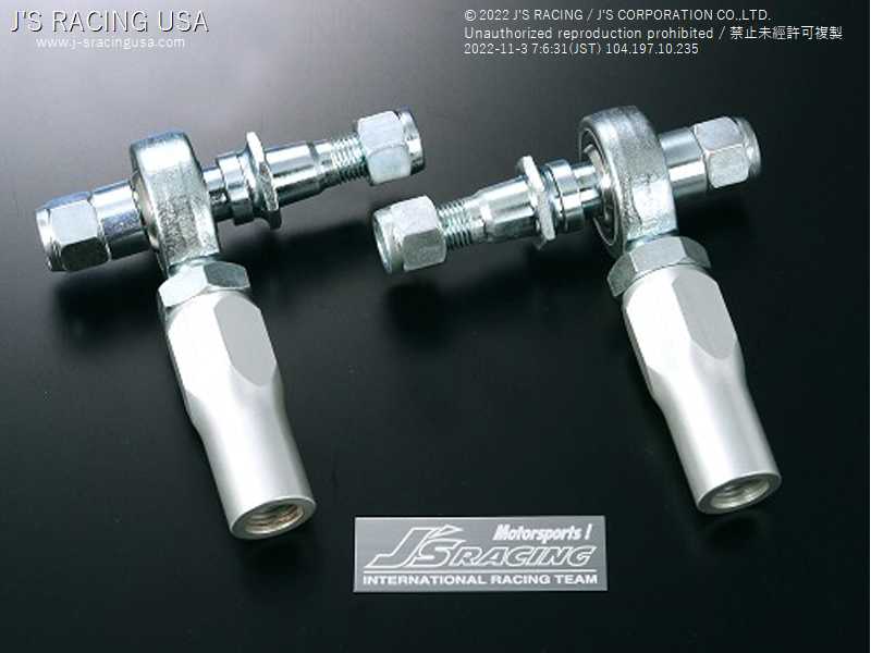J'S RACING S2000 Pillow tie rod end set