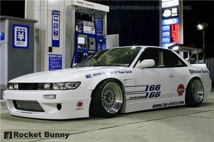 Nissan Silvia S13 \"Rocket Bunny\" (V2） Rocket Bunny Racing | V2.0 Nissan Silvia [S13] + Duck Wing