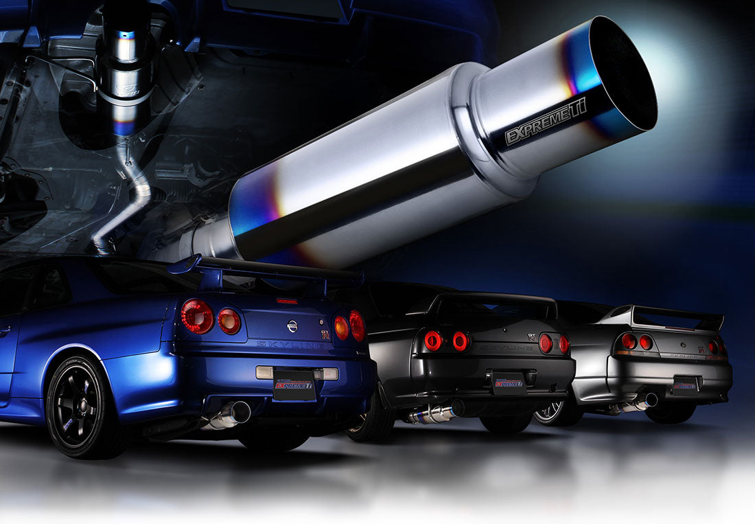 R34 Skyline- Tomei Titanium Exhaust