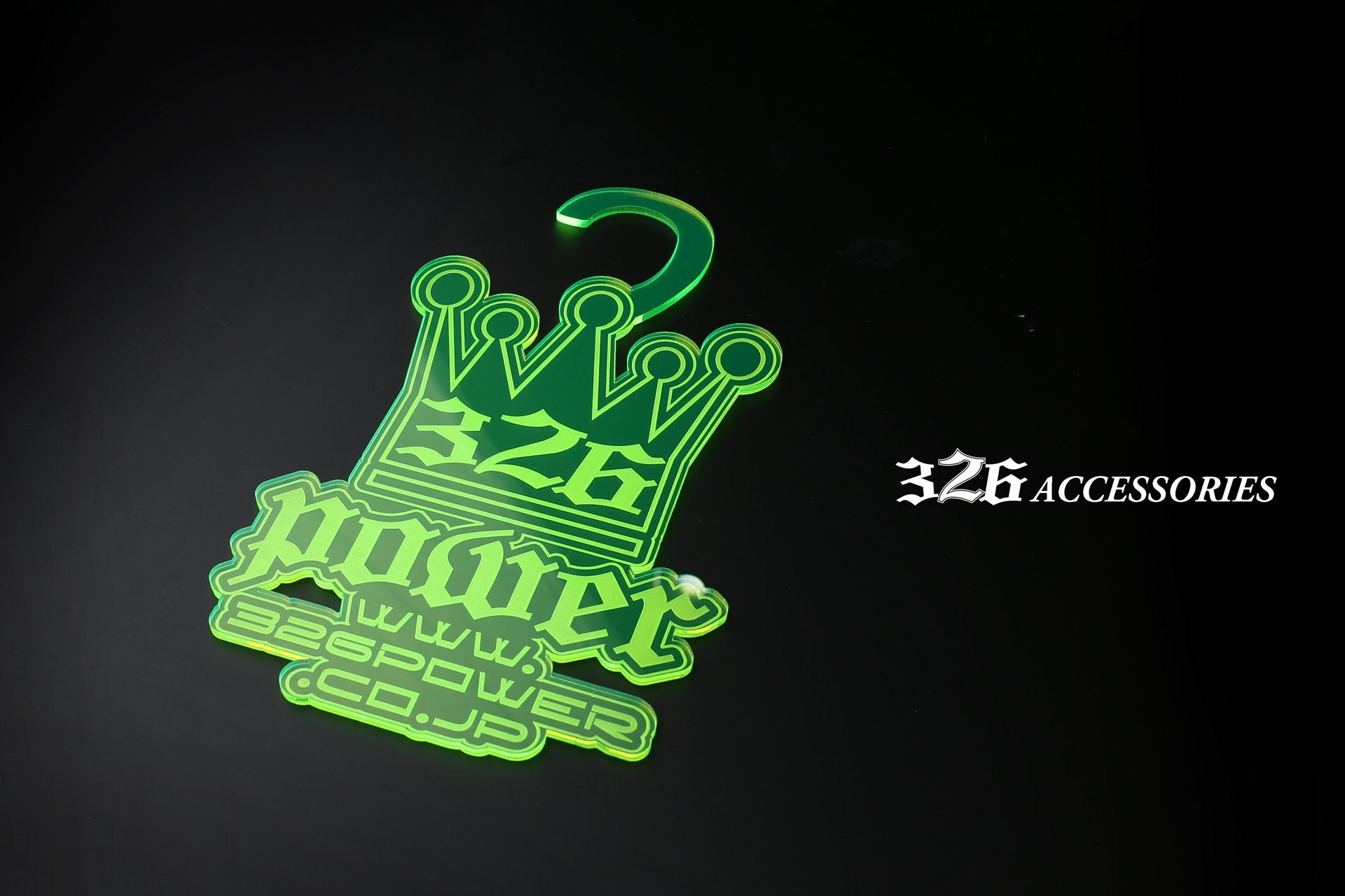 326POWER Acrylic Parking Permit