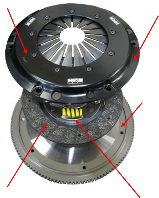 HKS 2022+ Toyota GR86 / 2022+ Subaru BRZ LA Clutch Kit