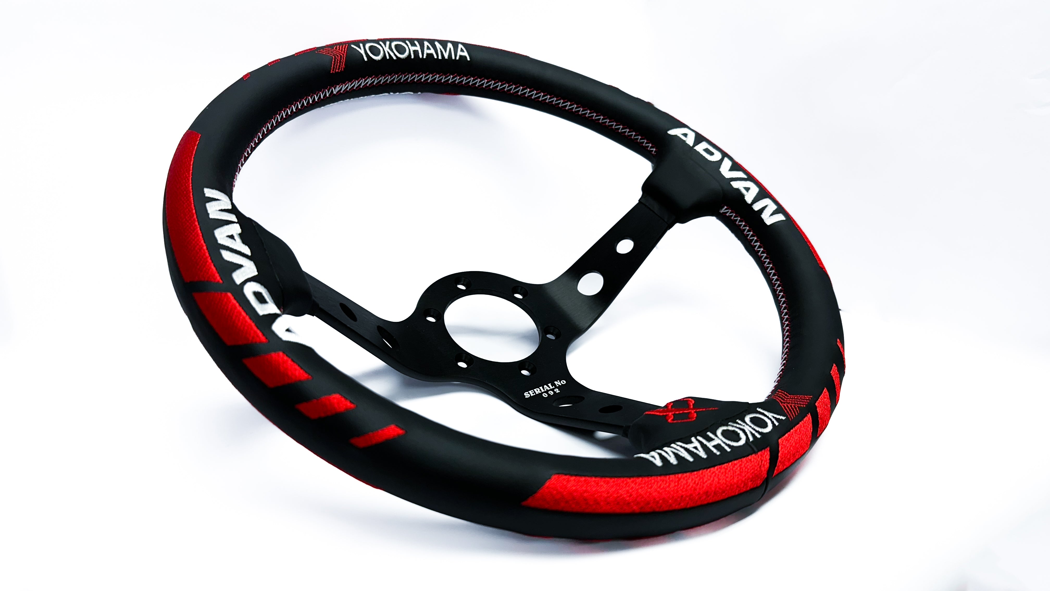 Vertex x Advan Collaboration Steering Wheel (Leather; Version 2)