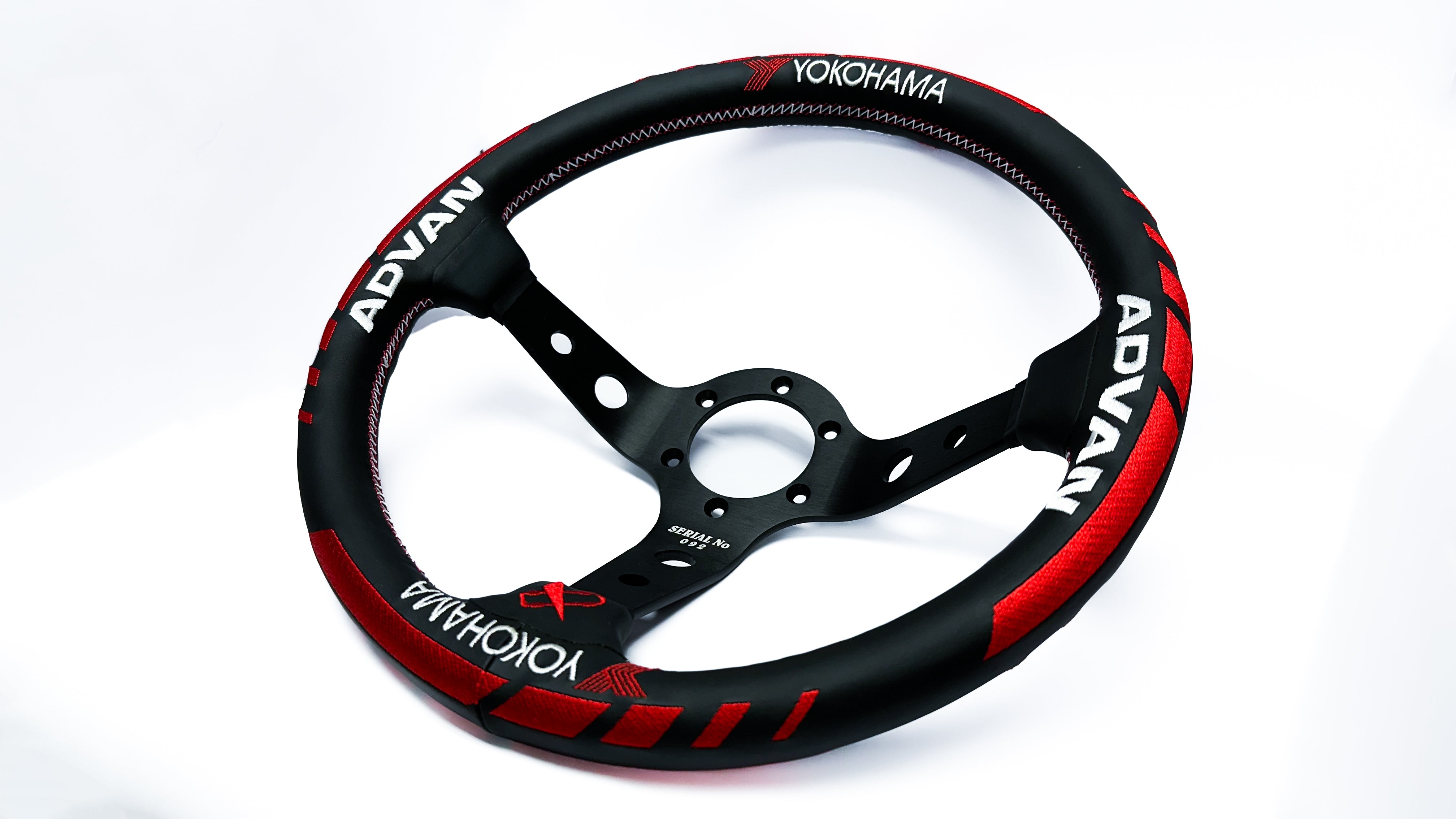 Vertex x Advan Collaboration Steering Wheel (Leather; Version 2)