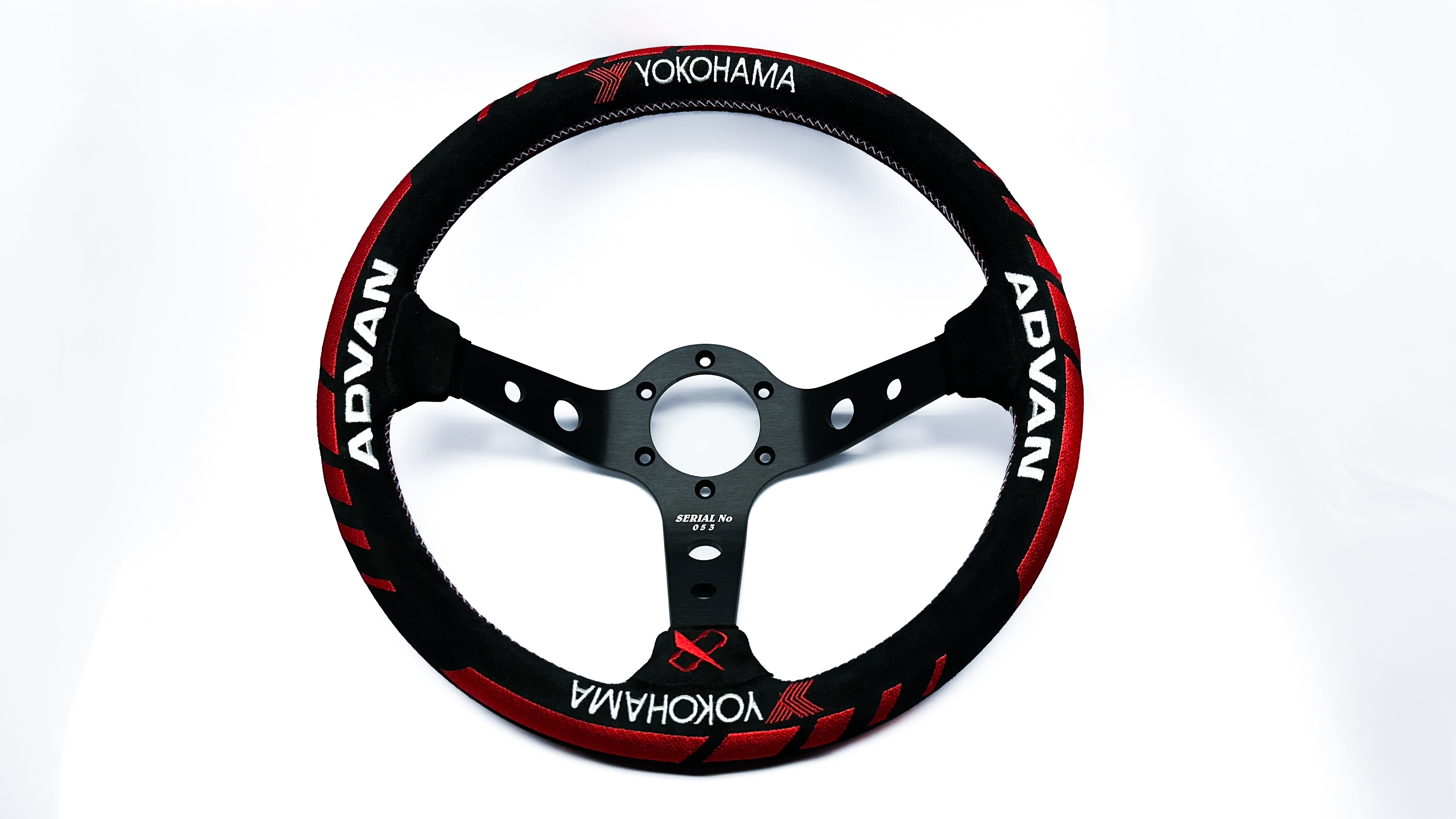 Vertex x Advan Collaboration Steering Wheel (Suede; Version 2)