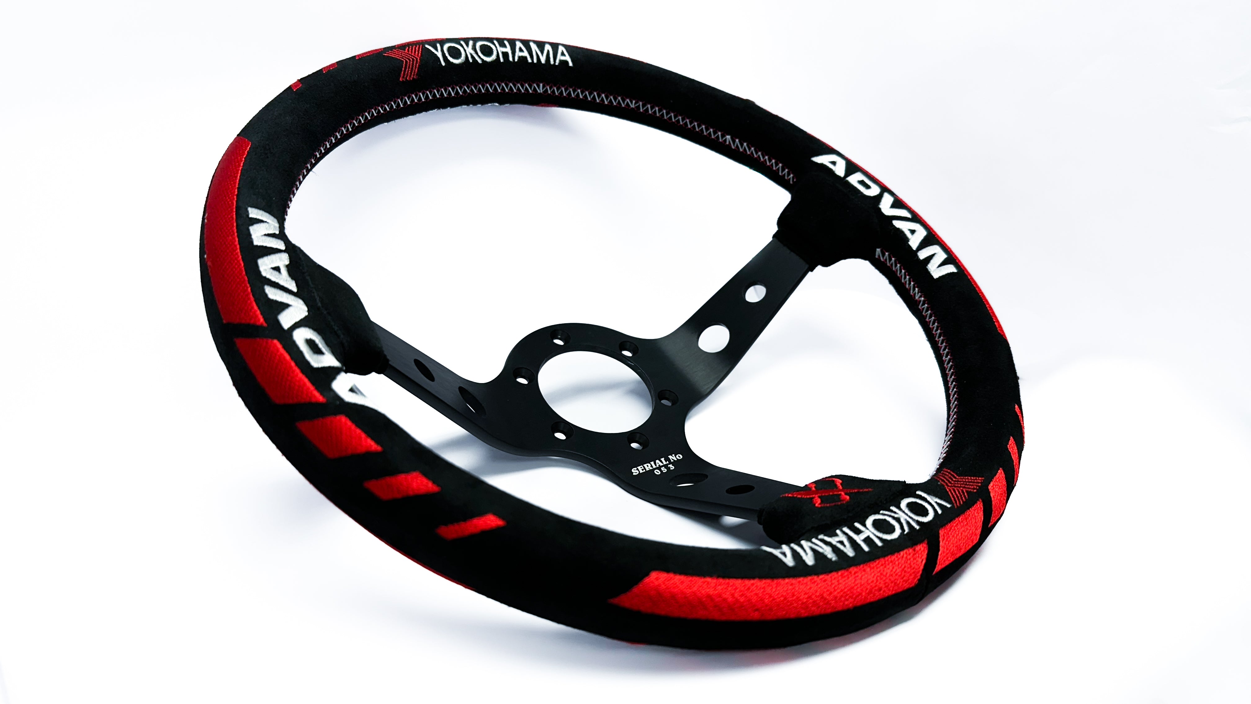 Vertex x Advan Collaboration Steering Wheel (Suede; Version 2)