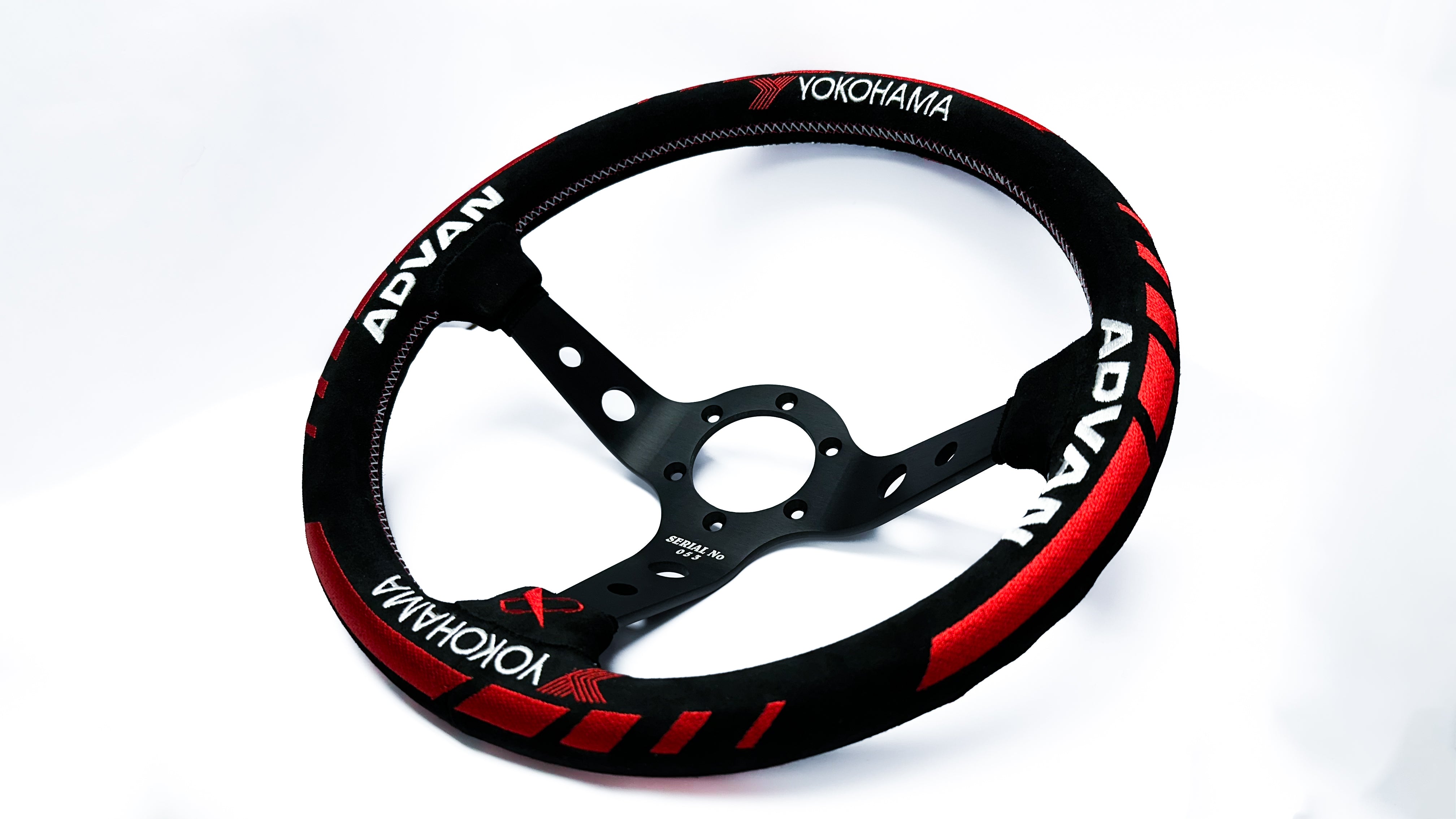 Vertex x Advan Collaboration Steering Wheel (Suede; Version 2