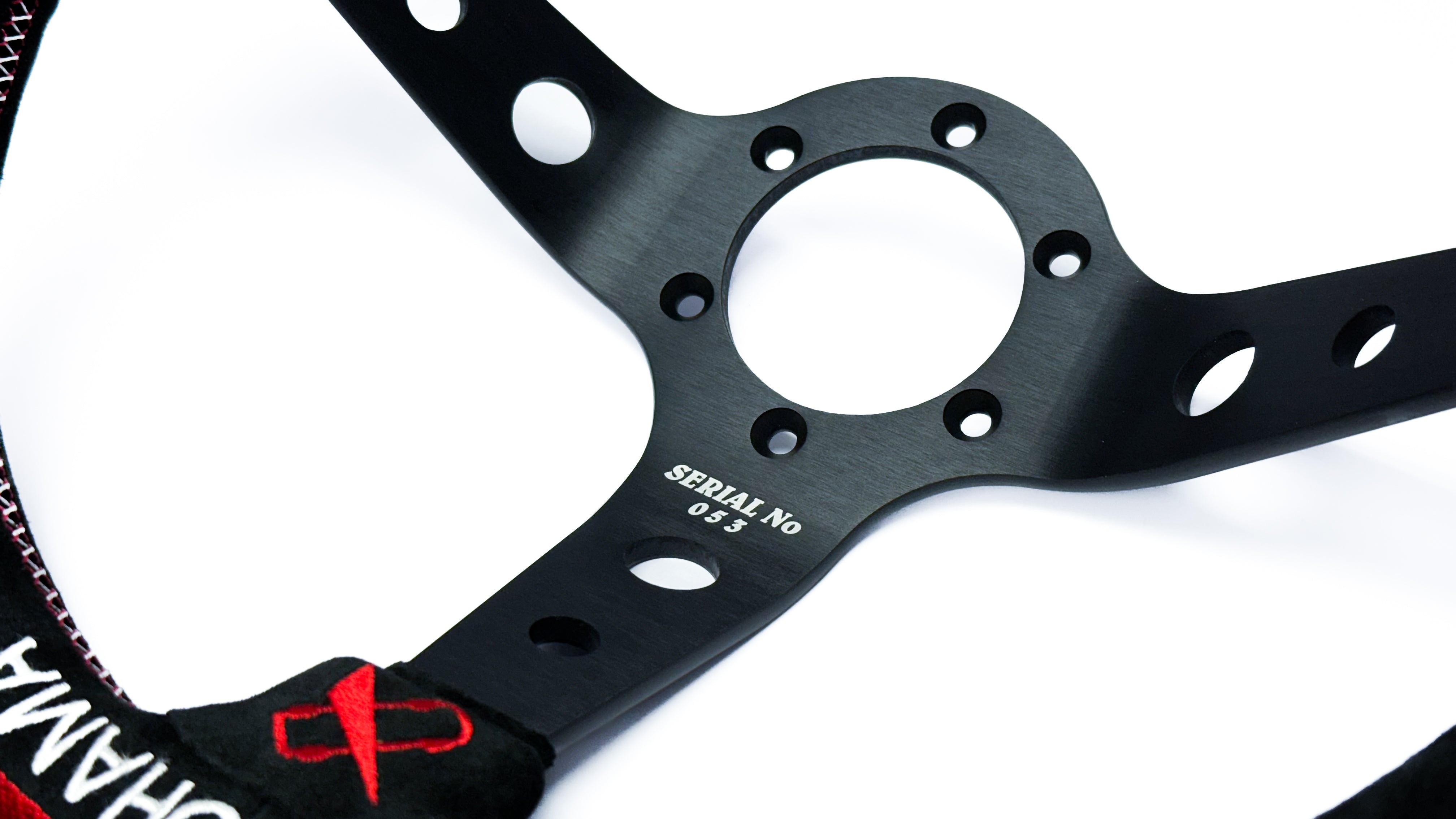 Vertex x Advan Collaboration Steering Wheel (Suede; Version 2)