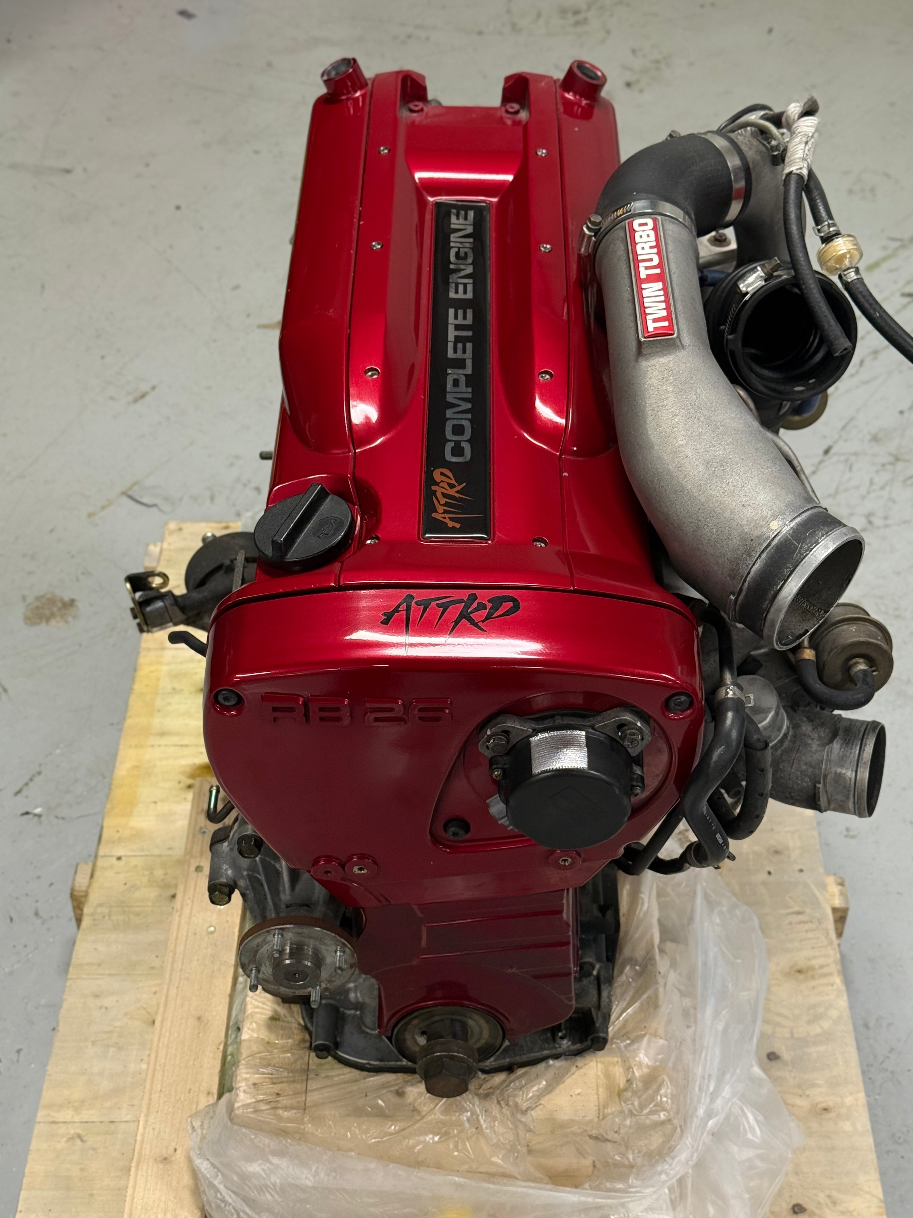 RB26/28 ATTKD Complete Engine ***USED***