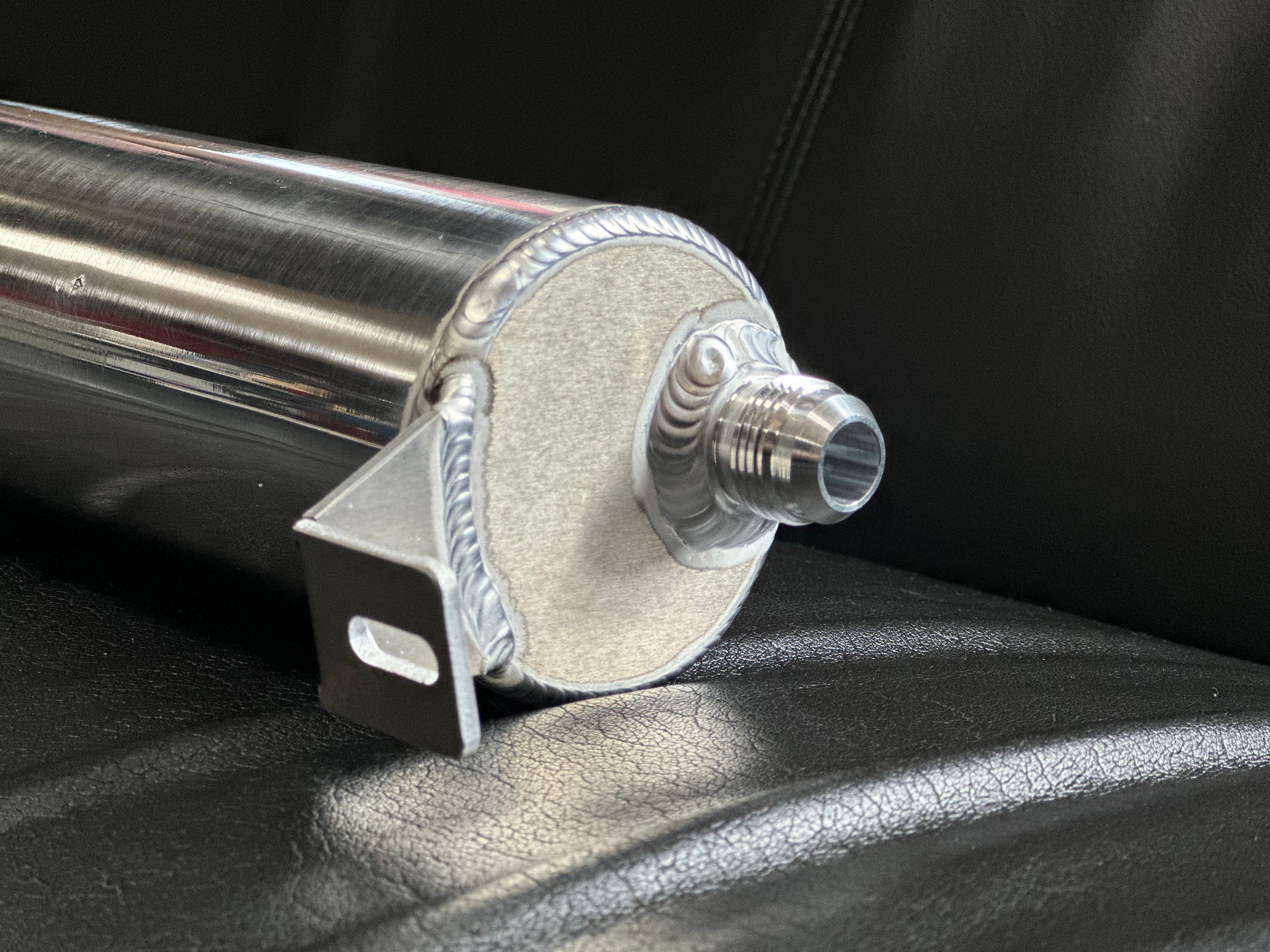 Custom Baffled Catch Can for S14/15