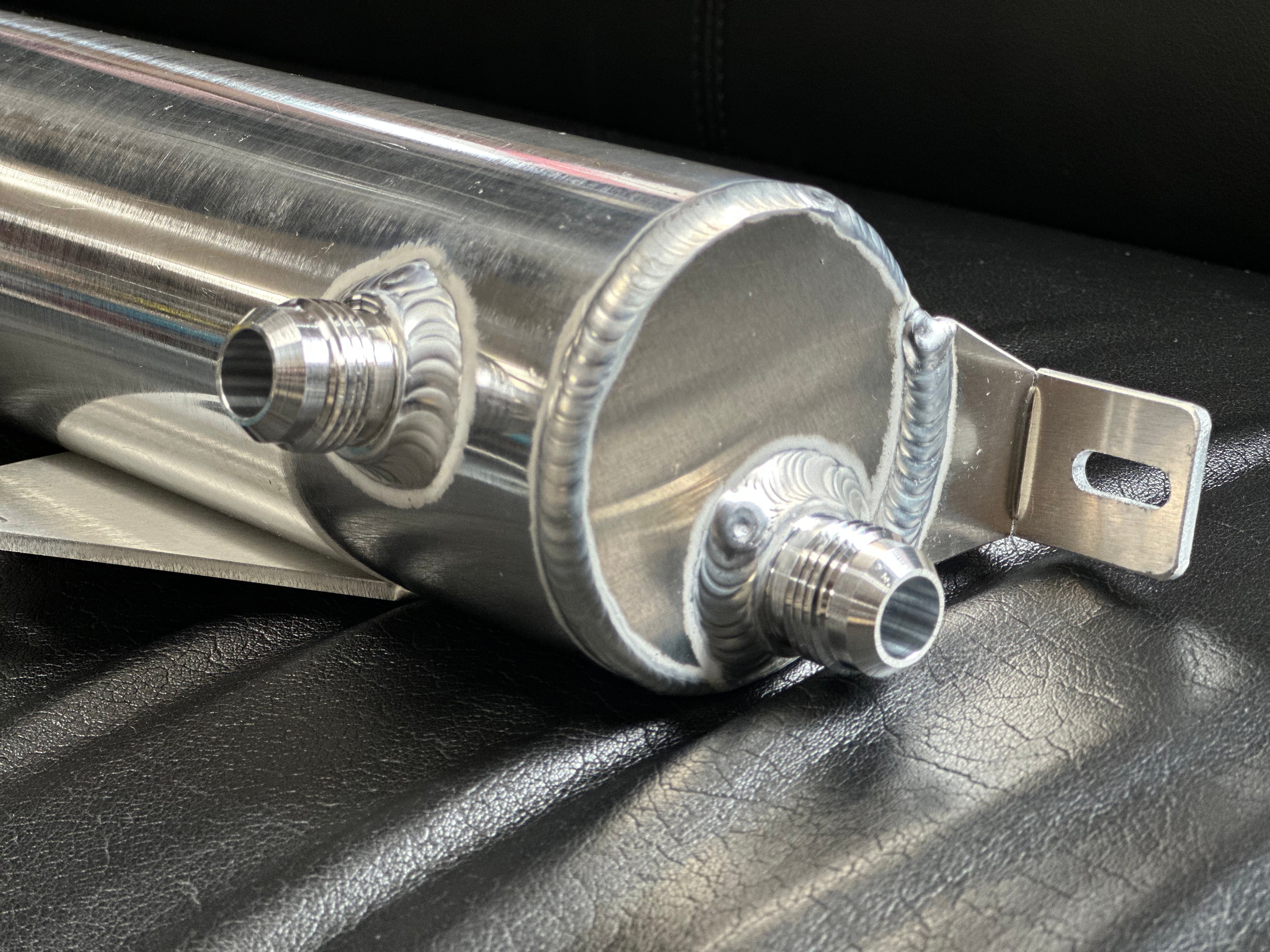 Custom Baffled Catch Can for S14/15