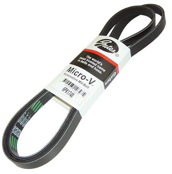 Gates 05-07 Honda Accord / 86-90 Mazda 323 / 90-98 Mitsubishi Eclipse / 85-89 Subaru XT Micro-V Belt