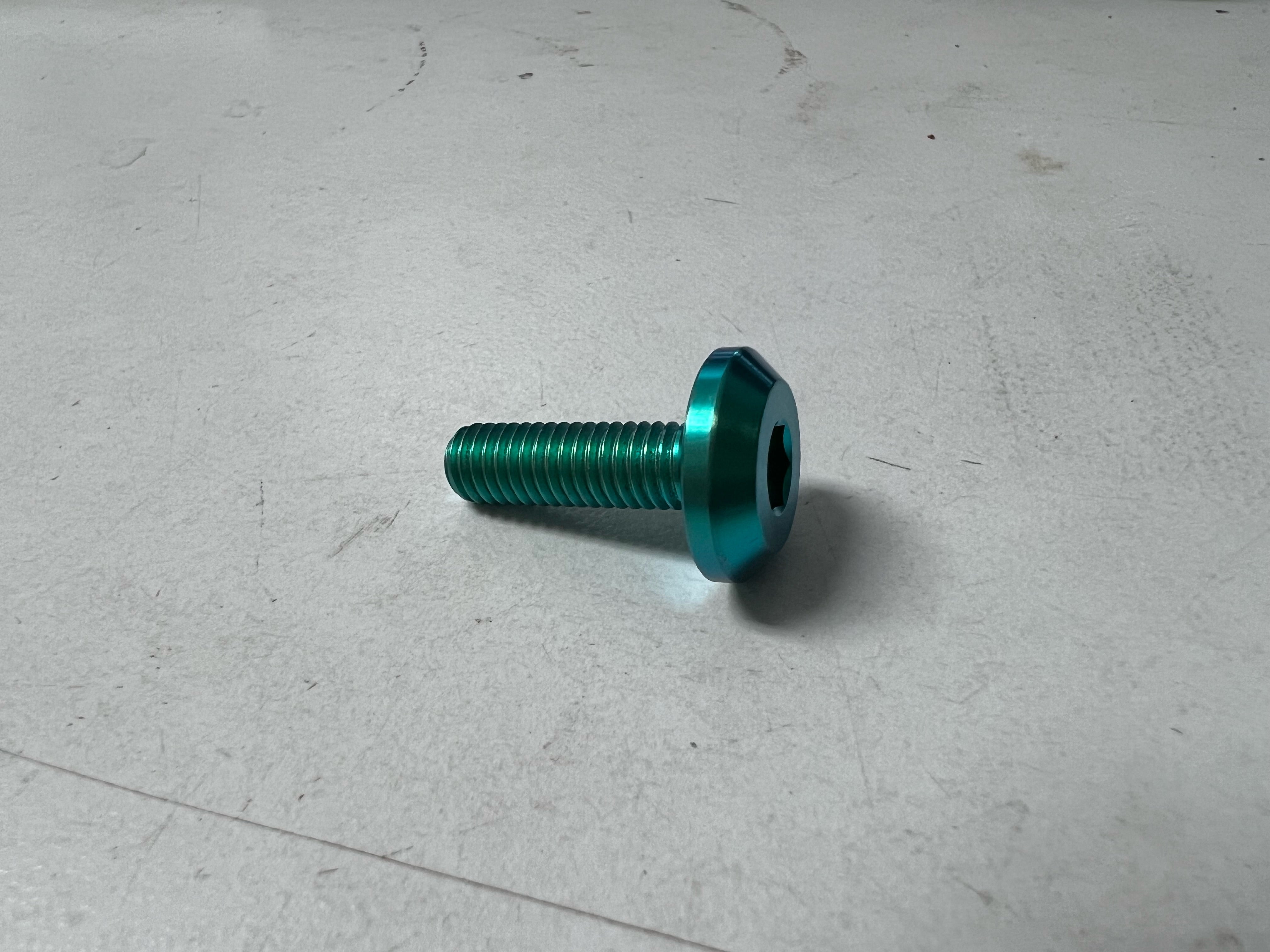 Titanium Fender/License Plate Bolts