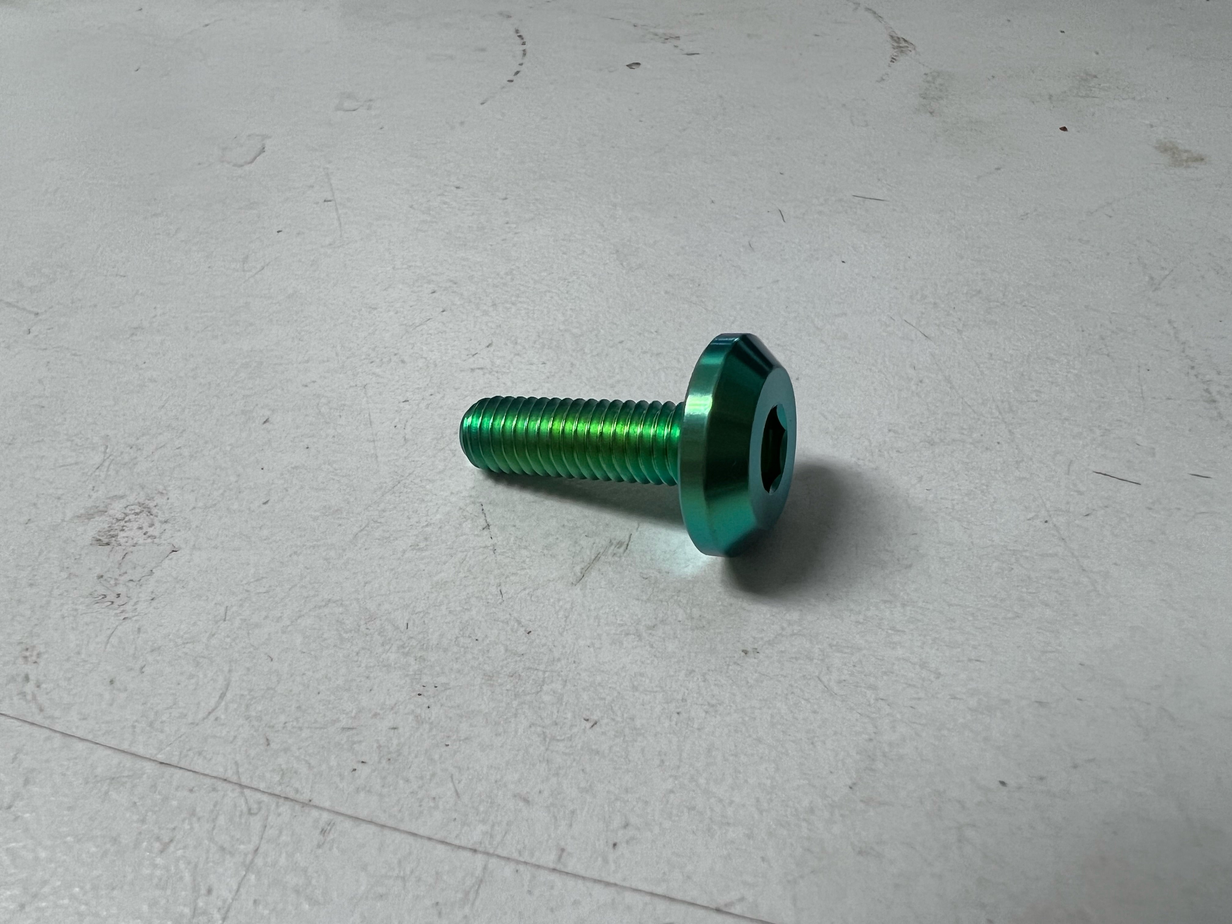 Titanium Fender/License Plate Bolts