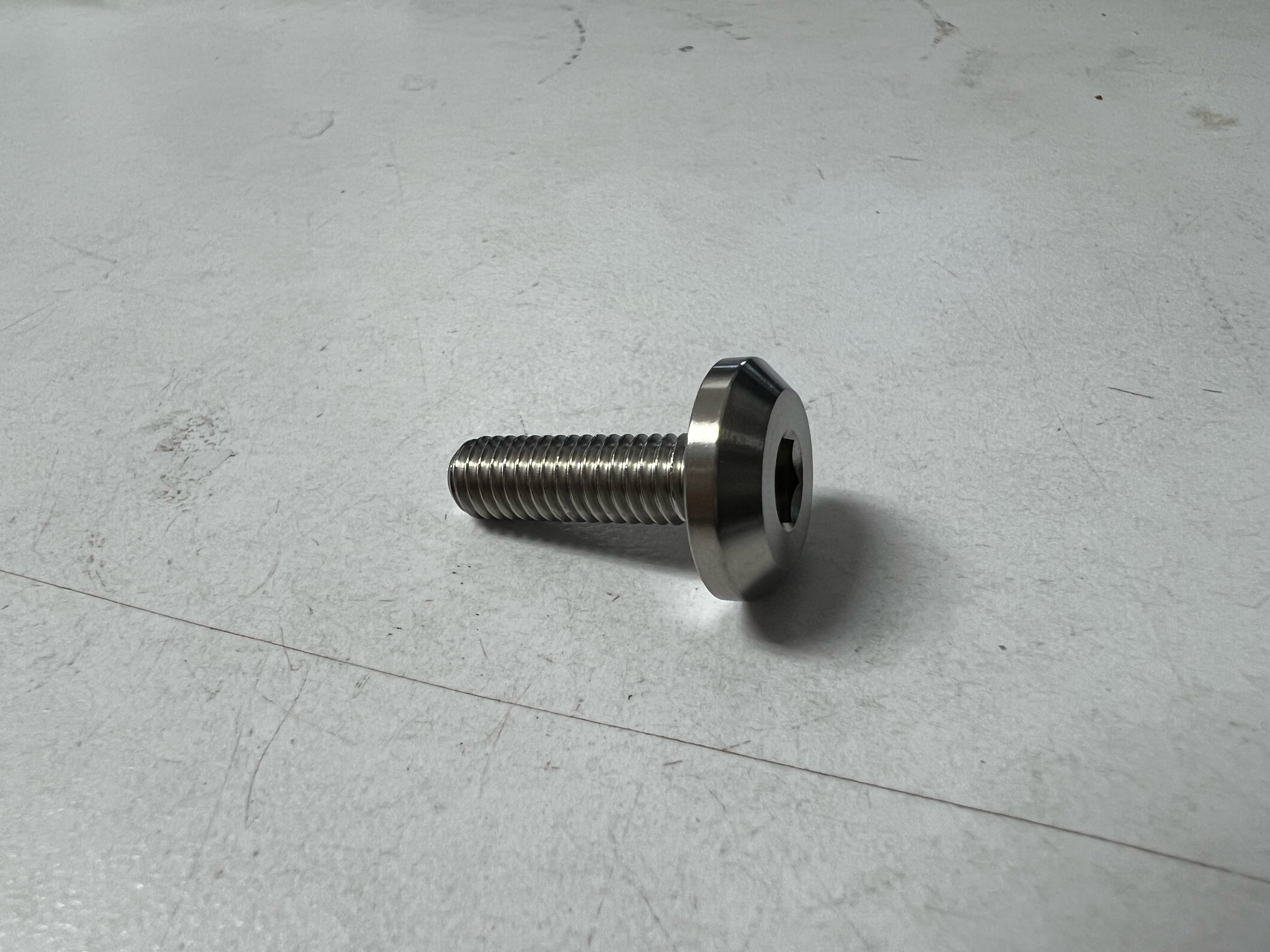 Titanium Fender/License Plate Bolts