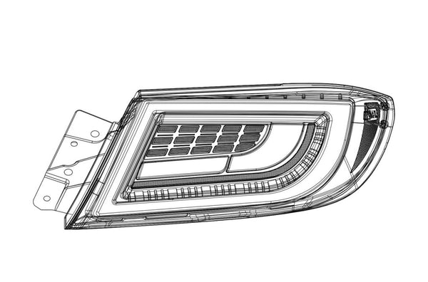 ALPHAREX - LUXX-Series LED Tail Lights - Toyota GR86 / Subaru BRZ (2021+)