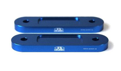 BLOX Racing Honda S2000 Front Bump Steer Kit 12mm Blue