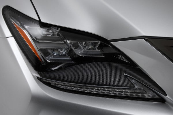 TOM'S Racing- Carbon Sheet (Headlight) for 2015+ Lexus RCF