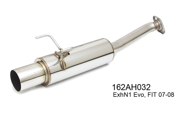 N1 Evo Axleback Exhaust - 2007-2008 Honda FIT [GD]