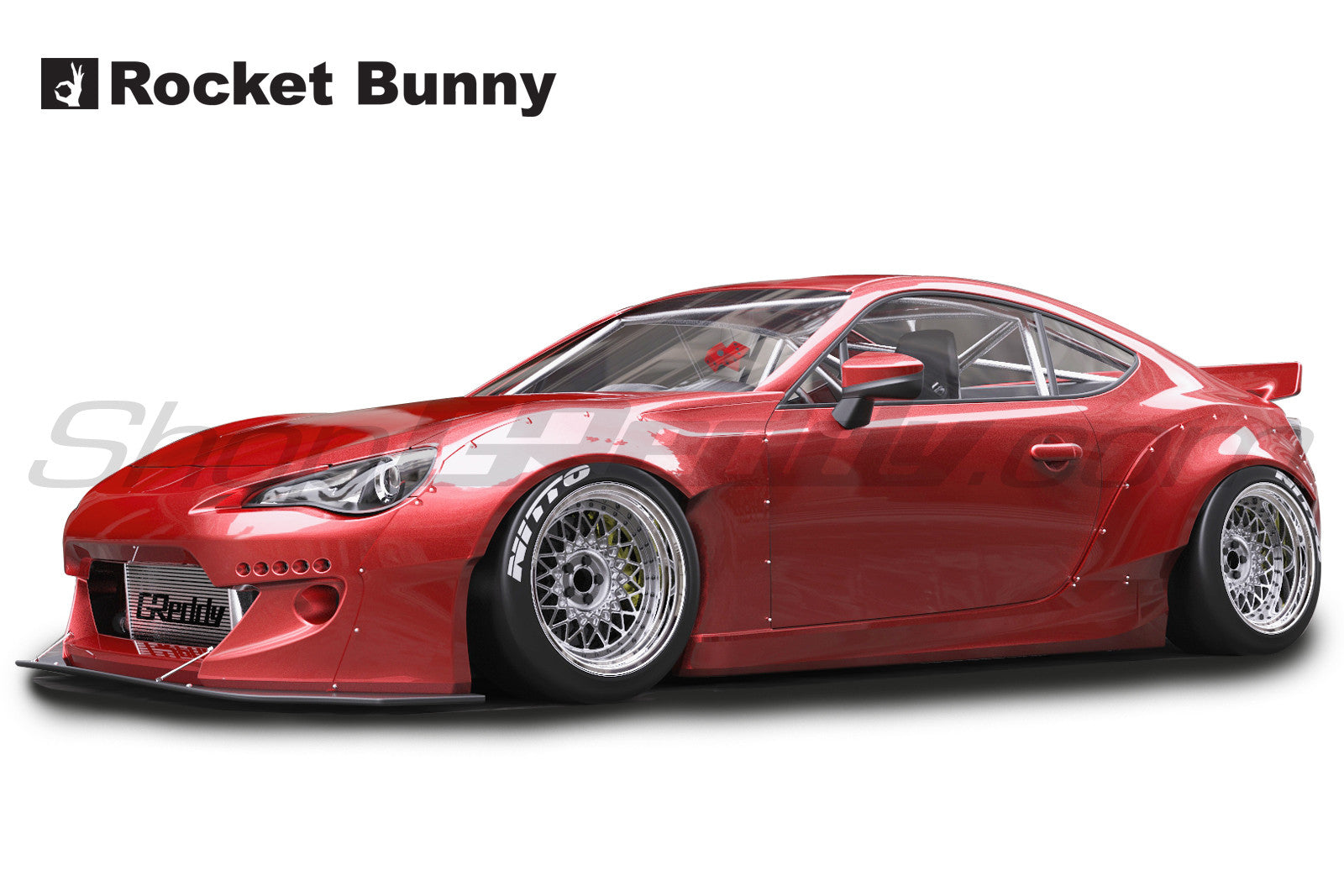 Full Rocket Bunny 86/FRS/BRZ Wide-Body Aero Kit Ver.2