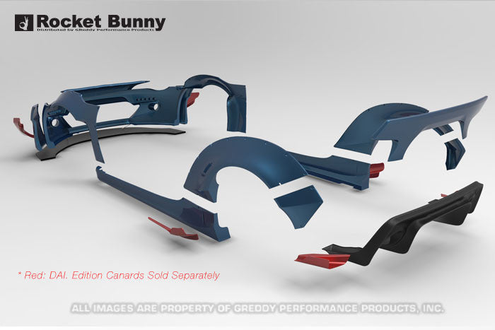 Full Rocket Bunny 86/FRS/BRZ Wide-Body Aero Kit Ver.2
