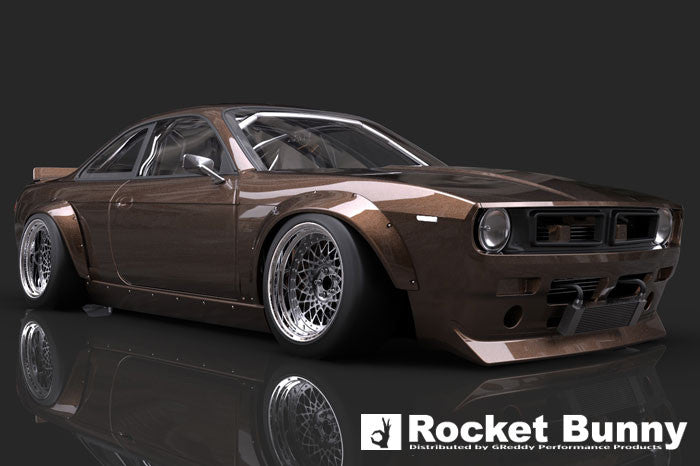 Full Rocket Bunny 240SX (S14) V2 "Boss" Conversion Aero Kit