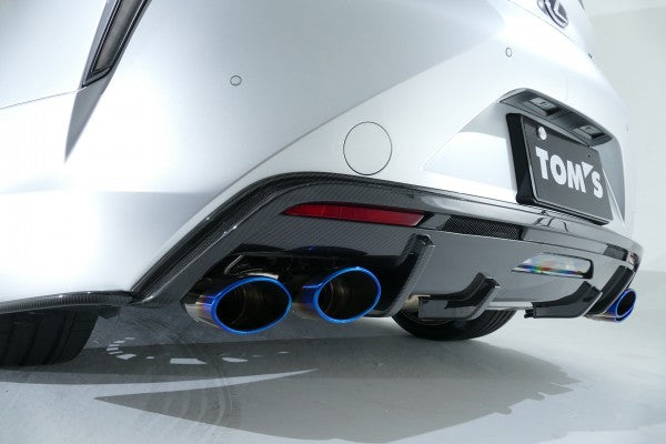 TOM'S Racing- Stainless Steel Muffler (Titanium Tips) for 2018+ Lexus LC500