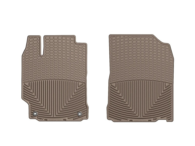 WeatherTech 12+ Toyota Camry Front Rubber Mats Tan Intec Racing Shop