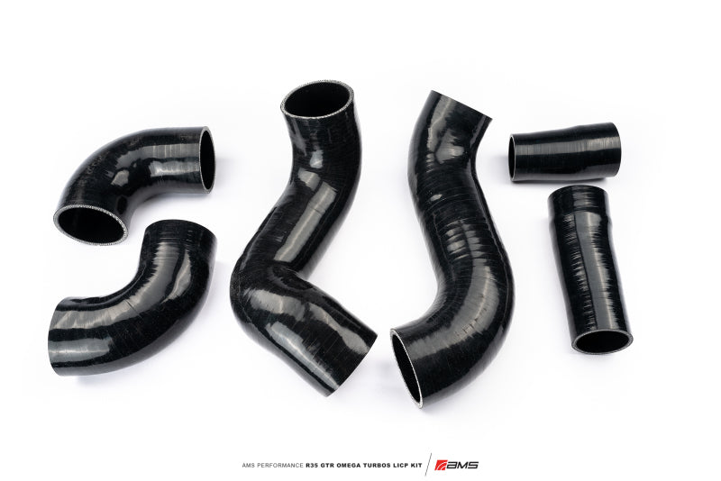 AMS Performance 2009+ Nissan GTR R35 OMEGA Turbo Kit 3in Lower Intercooler Pipes (OMEGA 11)