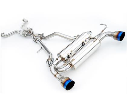 Invidia 09+ 370Z Gemini Single Layer Titanium Tip Cat-back Exhaust