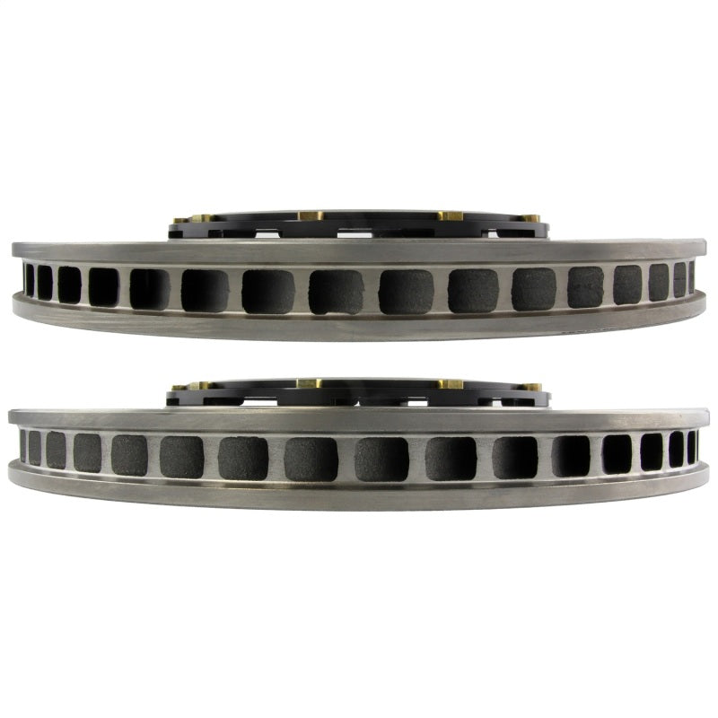 StopTech 09-14 Nissan GT-R Rear Slotted Bare Iron 380x30mm AeroRotor Kit Pair