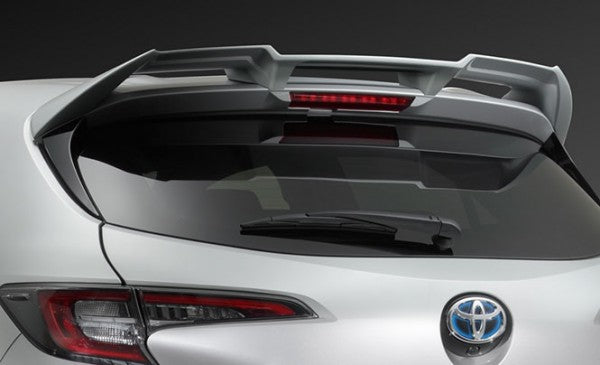 TOM'S Racing- Rear Roof Spoiler for 2019+ Toyota Corolla Hatchback (FRP-Unpainte