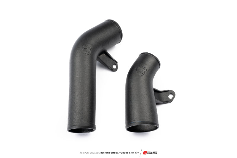 AMS Performance 2009+ Nissan GTR R35 OMEGA Turbo Kit 3in Lower Intercooler Pipes (OMEGA 11)