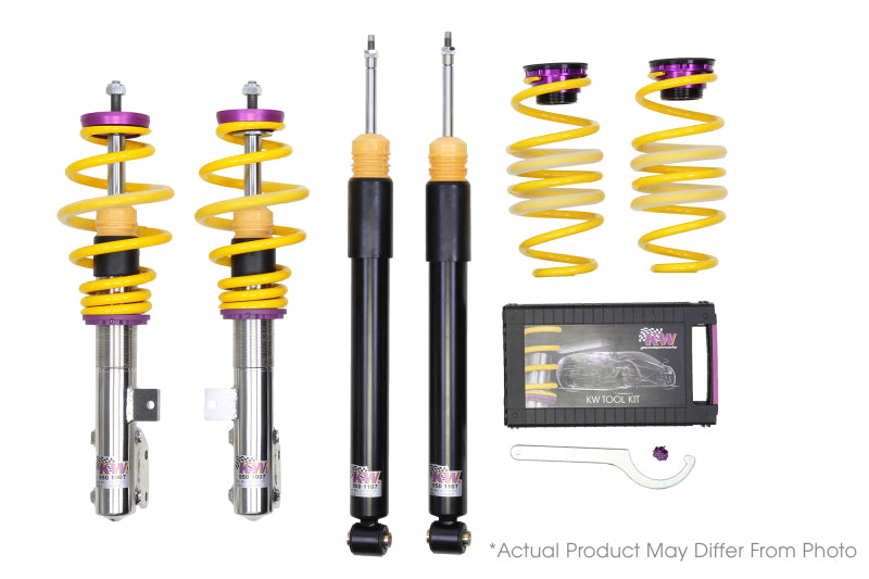 KW Coilover Kit V2 Honda Civic; Coupe Hatchback Sedan w/ rear lower fork mounts