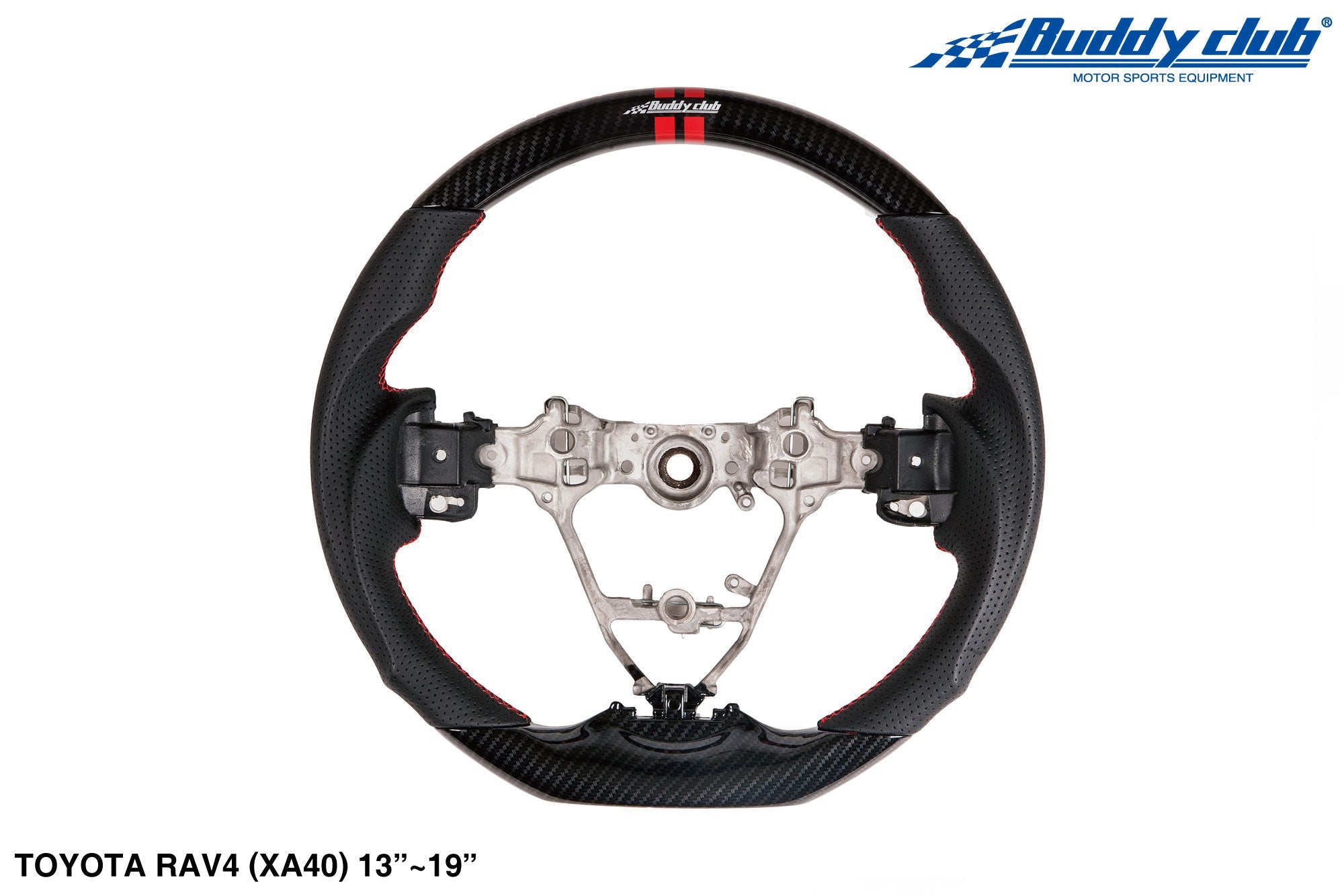 Buddy Club Sport Steering Wheel Corolla/RAV4 19+ -Carbon Style