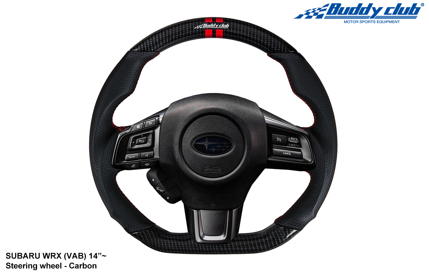 Buddy Club Sport Steering Wheel WRX/STi 15+ -Carbon Style