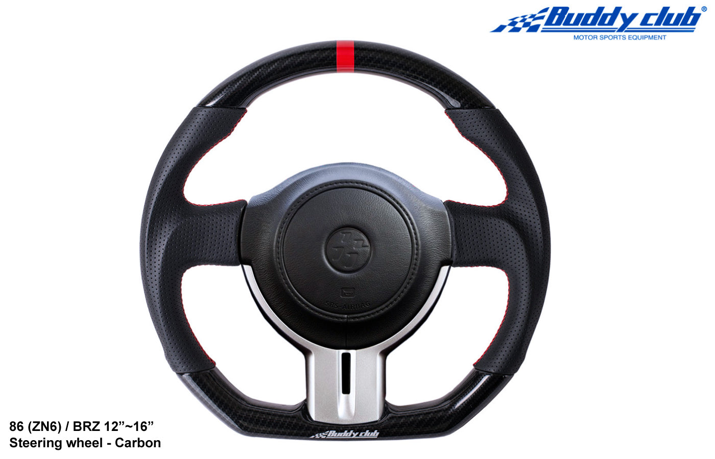 Buddy Club Sport Steering Wheel FRS/BRZ 12-16 -Carbon Style