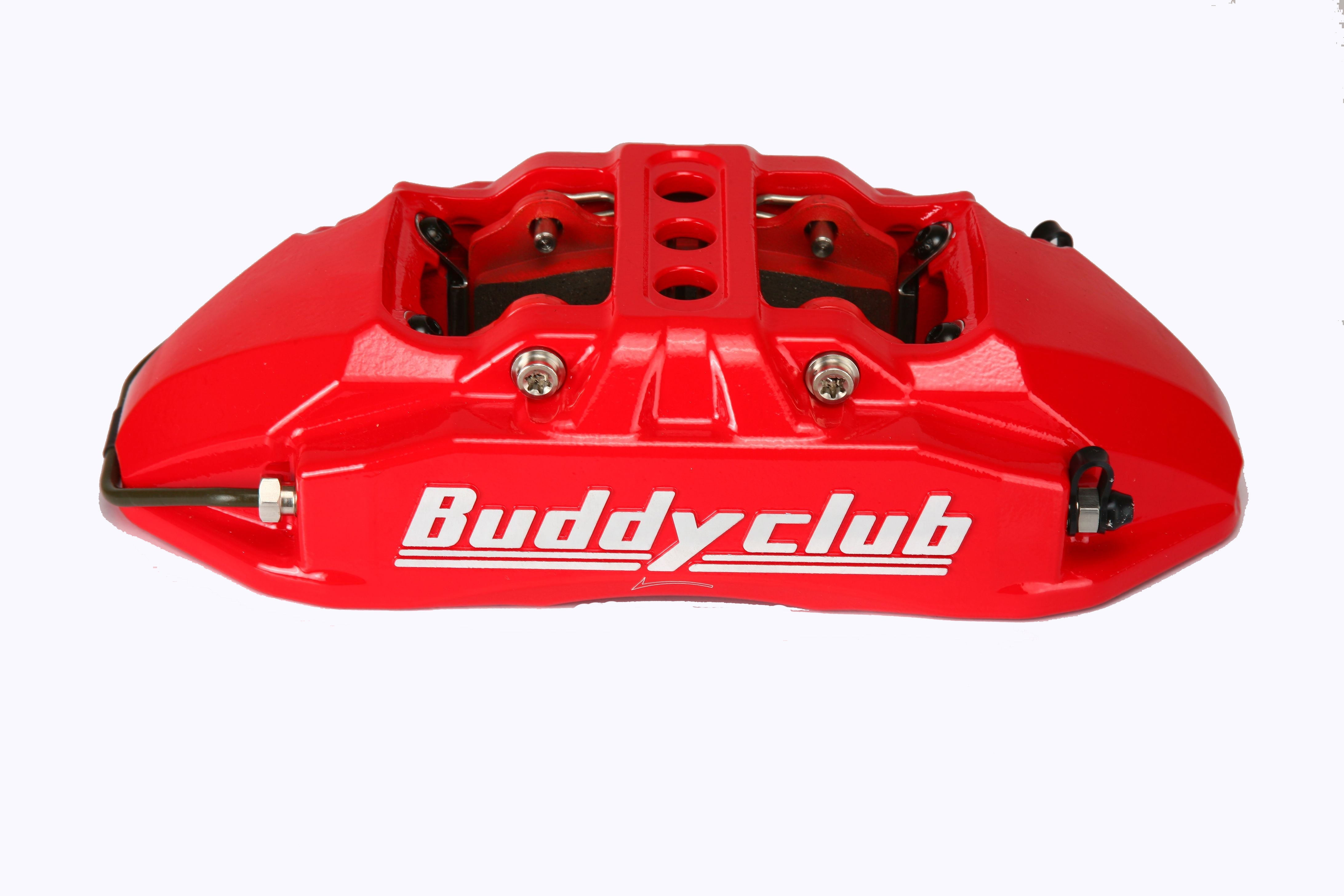 Buddy Club Racing Spec 6pot Brake Caliper -Red (Reverse)