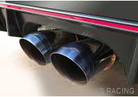 J'S RACING FK8 CIVIC FX-PRO Full Titanium Exhaust Dual 70RS